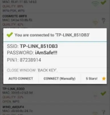 Wifi WPS Plus android App screenshot 0